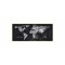 GL410 - Sigel Glas-Magnetboard artverum® LED light, Design World-Map, Weltkarte, 130x55 cm