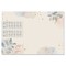 HO304 - SIGEL Papier-Schreibunterlage, Design Pastel Garden, ca. A2, mit Kalendarium für 2 Jahre, 30 Blatt