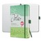 JN347 - SIGEL Notizbuch Tagebuch Jolie, Hardcover, grün, liniert, ca. A5