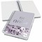 JN607 - SIGEL Spiralblock Jolie®, ca. A5, dot-Lineatur, 240 Seiten, violett/weiß