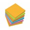 MU120 - Sigel Haftnotizen, gelb, grün, orange, pink, blau, 75x75 mm, 6 Blocks à 100 Blatt
