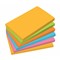 MU121 - Sigel Haftnotizen, gelb, grün, orange, pink, blau, 75x125 mm, 6 Blocks à 100 Blatt