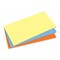MU134 - Sigel Static Notes, farbl. sort. ( gelb, blau, orange), 100x200 mm, 3 Blocks à 100 Blatt