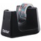 TE-53903-00000 - tesafilm® Tischabroller Smart ecoLogo® schwarz inkl. 1 Rolle tesafilm® kristall-klar 10 m x 15 mm