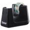 TE-53904-00000 - tesafilm® Tischabroller Smart ecoLogo® schwarz inkl. 1 Rolle tesafilm® Eco & Clear 10 m x 15 mm