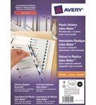 Avery Zweckform Transparente Etiketten Register