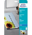 Avery Zweckform Transparente, selbstklebende Folien für Inkjetdrucker