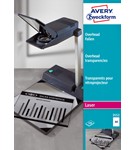 Avery Zweckform Klare Overhead-Folien für S/W Laserdrucker und Kopierer