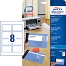 Avery Zweckform Visitenkarten, schnittgestanzt (Quick&amp;Clean), für Inkjet