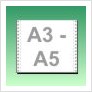 Zwischenformate A3 bis A5 (8" - 12") Endlospapier