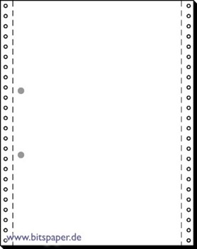 Sigel 12245 - DIN-Computerpapier, 305 mm (12") x 240 mm (A4 h), LP, AHL