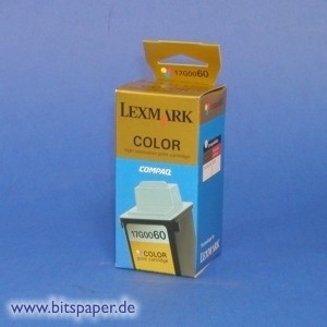 Lexmark 17G0060 - Tintenpatrone Nr. 60, color