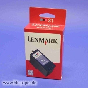 Lexmark 18C0031E - Tintenpatrone Nr. 31, Photo, color