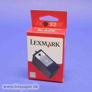 Lexmark 18C0032E - Tintenpatrone Nr. 32, schwarz