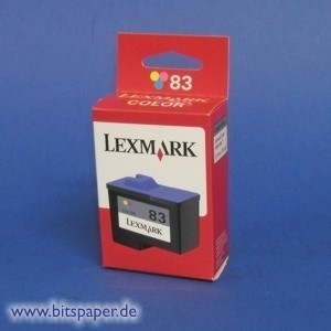 Lexmark 18L0042 - Tintenpatrone Nr. 83, color