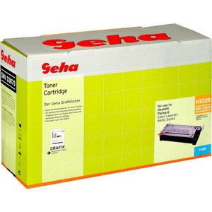 Geha H1028 - Toner-Kartusche, kompatibel zu HP C9721A, cyan