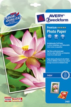 Avery Zweckform 2482 - Premium Inkjet Photopapier, A4, 300 g