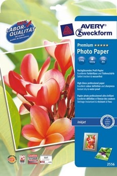 Avery Zweckform 2556 - Premium Inkjet Photopapier, A4, 250 g