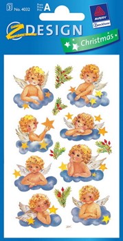 Z-Design 4032 - Weihnachtliche Sticker Engelchen