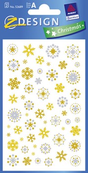 Z-Design 52689 - Weihnachten Transparent Sticker Weihnachtsmotive
