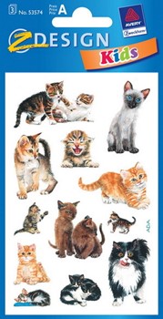 Z-Design 53574 - Sticker Katzenbabies