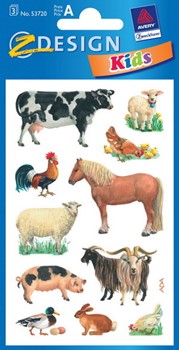 Z-Design 53720 - Sticker Bauernhoftiere