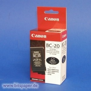 Canon 0895A002 - Druckkopf, mit Tinte schwarz