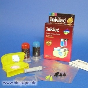 InkTec BKI-8050P - Nachfülltinte Komplett Set 2-farbig Photo
