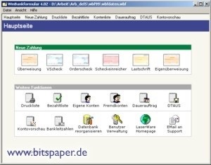 bits&paper BP0021 - WinBankformular SEPA-Bundle