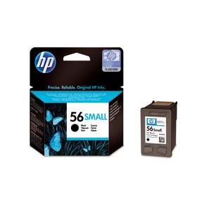 HP C6656G - 56 Tintenpatrone schwarz, geringe Füllmenge