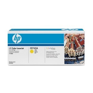HP CE742A - Tonerkassette, gelb