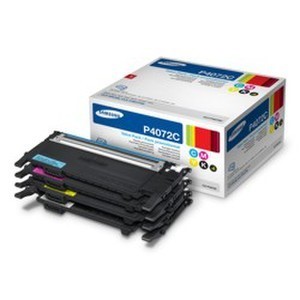 Samsung CLT-P4072C - 4er-Pack Tonerkartuschen, schwarz und 3-farbig