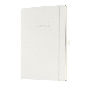 Sigel CO215 - Notizbuch Conceptum, weiß, liniert, 187x270 mm