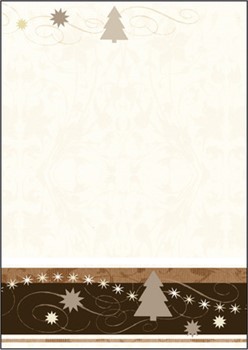 Sigel DP064 - Weihnachts-Motiv-Papier, Ornaments