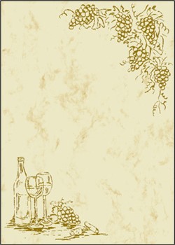 Sigel DP239 - Gastronomie-Papier, Weinkarte, 90g