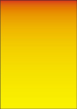 Sigel DP350 - Farbverlauf-Papier, rot/gelb, 90g