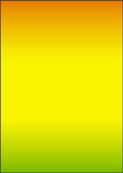 Sigel DP363 - Farbverlauf-Papier, rot/gelb/grün, 90g
