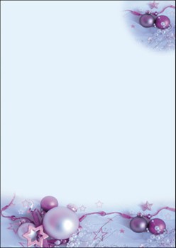 Sigel DP446 - Weihnachts-Motiv-Papier, Christmas Pearls