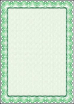 Sigel DP484 - Wertpapier Dekor grün, 185g