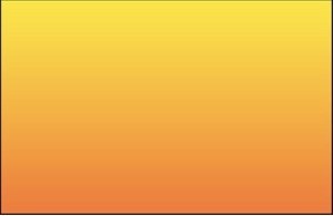 Sigel DP778 - Visitenkarten, schnittgestanzt, Farbverlauf gelb/rot, 200g