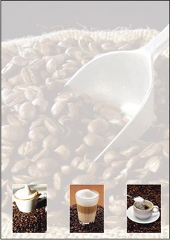 Sigel DP802 - Motiv-Papier, Coffee, 90 g, A4, 50 Blatt