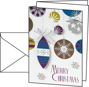 Sigel DS453 - Handmade-Weihnachts-Karten (inkl. Umschlägen), Christmas Joy