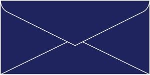 Sigel DU162 - Umschlag, DIN lang, Dark Blue, 100g