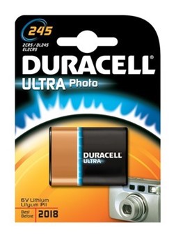 Duracell DUR245105 - Ultra Photo-Batterie  245