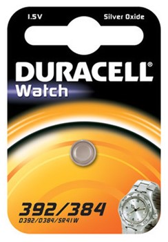 Duracell DUR953110 - DURACELL Uhren-Batterie, 392/384