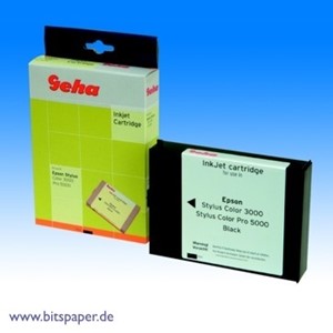 Geha 51465 - Tintenpatrone, schwarz, kompatibel zu Epson S020118