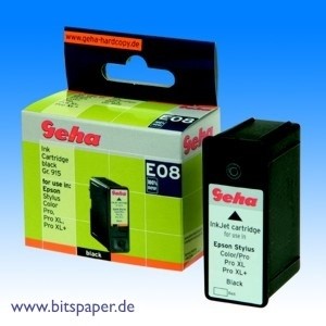 Geha 51144 - Tintenpatrone, schwarz, kompatibel zu Epson S020034