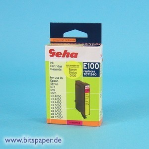 Geha 45785 - Tintenpatrone magenta, kompatibel zu Epson T0713