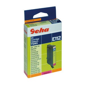 Geha 86110866 - Tintenpatrone magenta, kompatibel zu Epson T1293