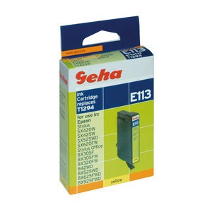 Geha 86110874 - Tintenpatrone yellow, kompatibel zu Epson T1294
